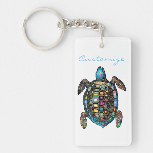 Porte-clés Tortues de mer Thunder_Cove (Devant)