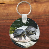 Porte-clés Tortues jumelles - (Recto)
