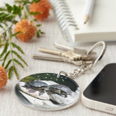 Porte-clés Tortues jumelles - (Devant Droit)