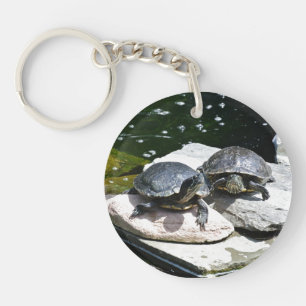 Porte-clés Tortues jumelles -