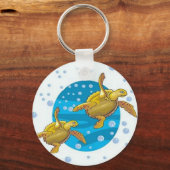 Porte-clés Tortues marines (Recto)