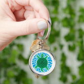 Porte-clés Tortues marines, recyclage (main)