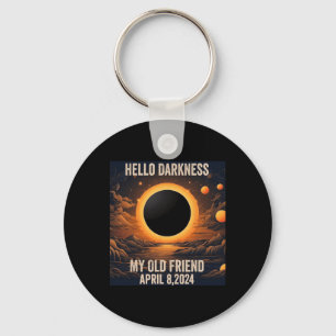 Porte-clés Total Éclipse Solaire Bonjour Ténèbres Mon Vieux A