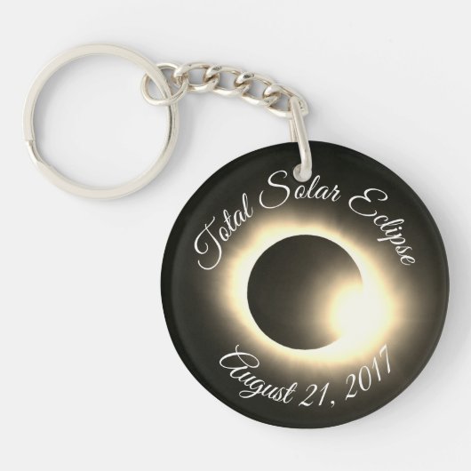 Porte-clés Total Solaire Eclipse 2017 - USA (Devant)