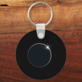 Porte-clés Total Solar Eclipse US American Flag Totalité 04,0 (Recto)