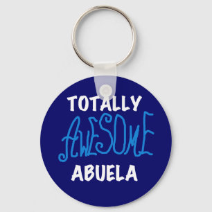 Porte-clés Totalement génial Abuela Blue Tshirts et cadeaux