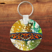 Porte-clés Totem Athabascan par Michael Moffa (Recto)