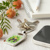 Porte-clés Toucan Duo Vert (Côté )