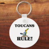 Porte-clés TOUCANS Règle ! (Recto)