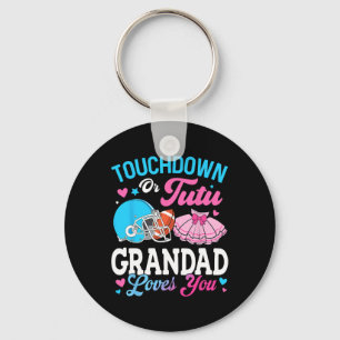 Porte-clés Touchdown Ou Tutu Grand-père T'aime Révélation De