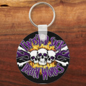 PORTE-CLÉS TOUCHE MALADE SOUHAITÉE (Recto)