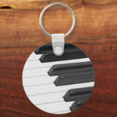 Porte-clés Touches clavier pour piano ou organe (Recto)