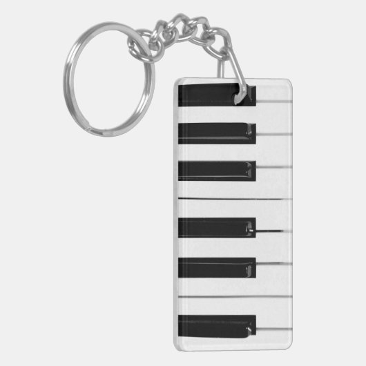 Porte-clés Touches de clavier de piano (Devant gauche)