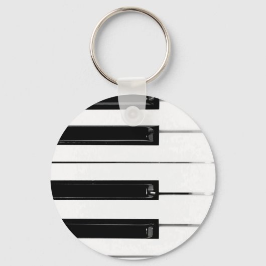 Porte-clés Touches de clavier de piano (Recto)