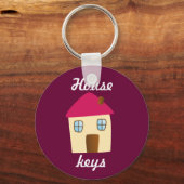 Porte-clés Touches de la maison (Recto)