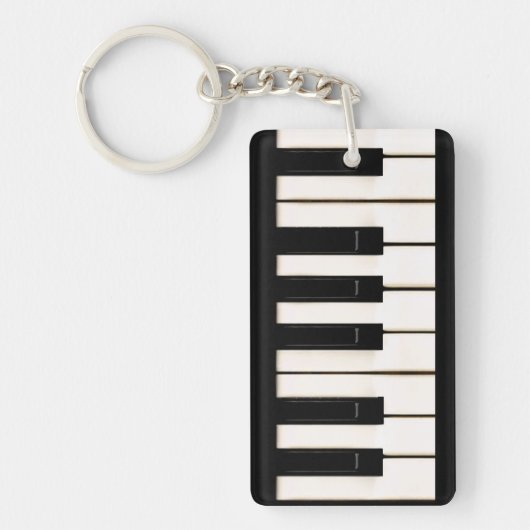 Porte-clés Touches de piano (Devant)