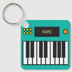 Porte-clés Touches Piano personnalisées Clavier Porte - clé T