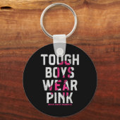 Porte-clés Tough Boys Wear Nk Breast Cancer Awareness Shirts (Recto)