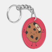 Porte-clés Tough Cookie Hope You Sent Meilleur Amusant Design (Devant gauche)