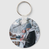 Porte-clés Toujours ensemble impression métallique impression (Recto)