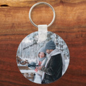 Porte-clés Toujours ensemble impression métallique impression (Recto)