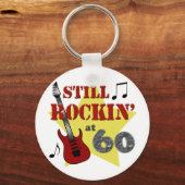 Porte-clés Toujours Rockin' À 60 Ans (Recto)