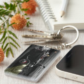 Porte-clés Tour B&W de joie (Devant droit)