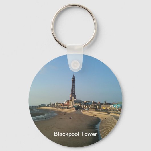 Porte-clés Tour Blackpool en Angleterre (Recto)