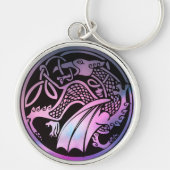 Porte-clés Tour de dragon celtique (Devant)