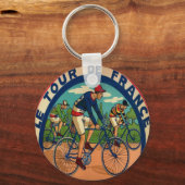 Porte-clés Tour De France Vintage (Recto)