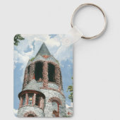 Porte-clés Tour de l'église de Stone (Verso)