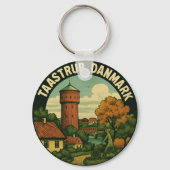 Porte-clés Tour de Taastrup Danemark (Verso)