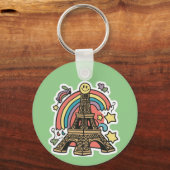 Porte-clés Tour Eiffel (Recto)