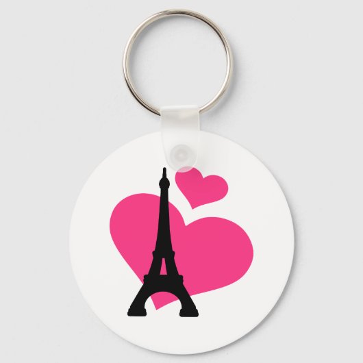 Porte-clés Tour Eiffel Paris (Recto)