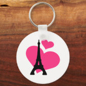 Porte-clés Tour Eiffel Paris (Recto)