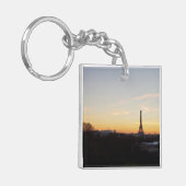 Porte-clés Tour Eiffel Paris au coucher du soleil (Devant gauche)