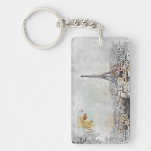 Porte-clés Tour Eiffel. Paris, France (Devant)