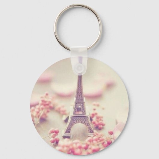 Porte-clés Tour Eiffel simple porte - clé. (Recto)