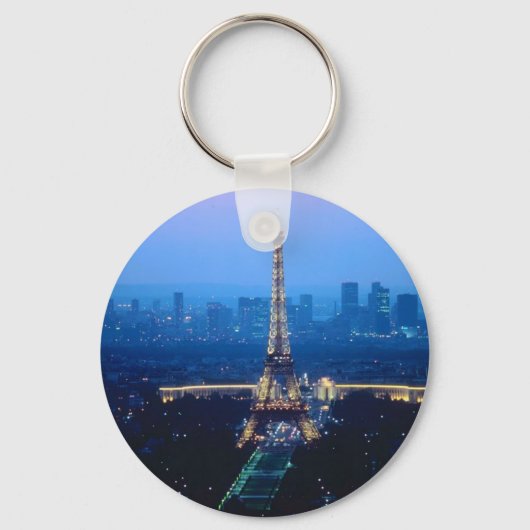Porte-clés Tour Eiffel Twilight (Recto)