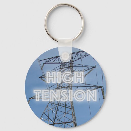 Porte-clés Tour haute tension (Recto)