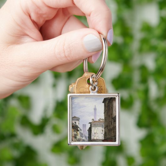 Porte-clés Tour penchée, Bologna (main)