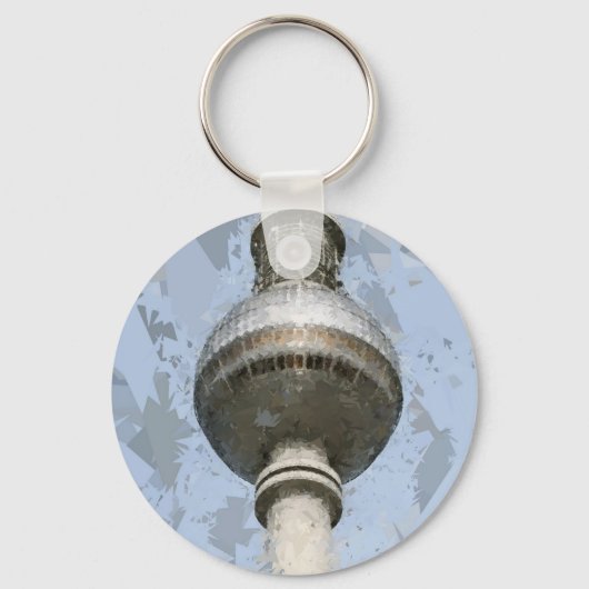 Porte-clés Tour TV Berlin (Recto)