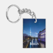 Porte-clés Tour TV et île musée à Berlin, Allemagne (Devant gauche)