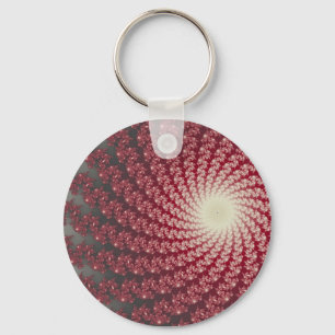 Porte-clés Tourbillon Rouge Lisse Porte-Clés2
