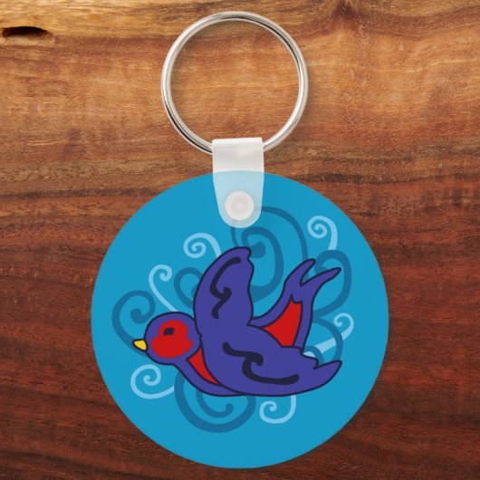 Porte-clés Tourbillonnant avale (Recto)