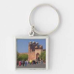 Porte-clés Touristes devant Fatehpur Sikri, en