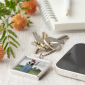 Porte-clés Tournant le foin (huile sur la toile) (Côté)