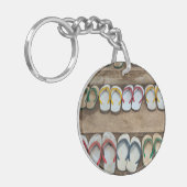 Porte-clés Tourner les sandales (Devant gauche)