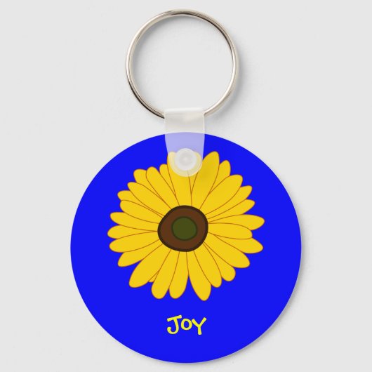 Porte-clés Tournesol (Recto)