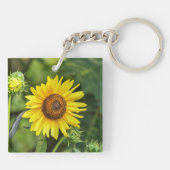 Porte-clés Tournesol (Dos)